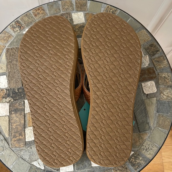 Woman’s REEF Cora Sandal, Natural, Size 7 - Picture 5 of 6